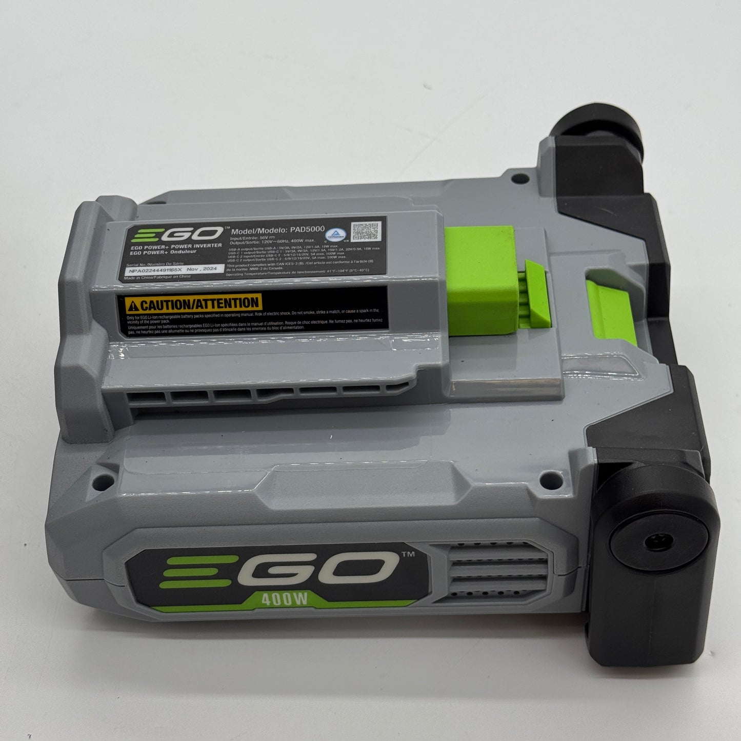 EGO Power+ Nexus Escape 400W Inverter PAD5000 Multi-Colored New Open Box