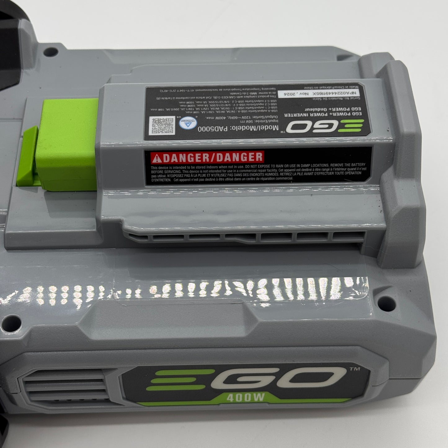 EGO Power+ Nexus Escape 400W Inverter PAD5000 Multi-Colored New Open Box