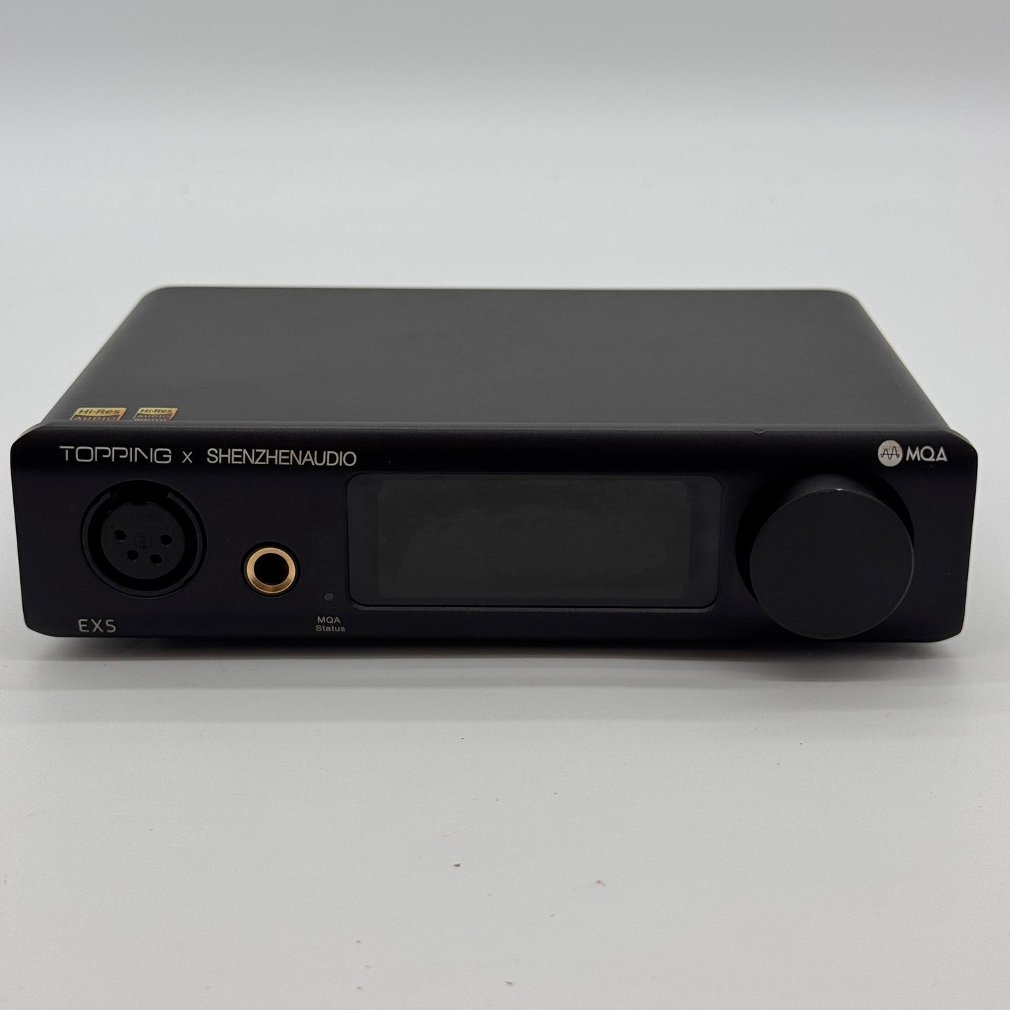 TOPPING EX5 MQA Dual  DAC Bluetooth 5.0 DSD512 HiFi Headphone amp - Black