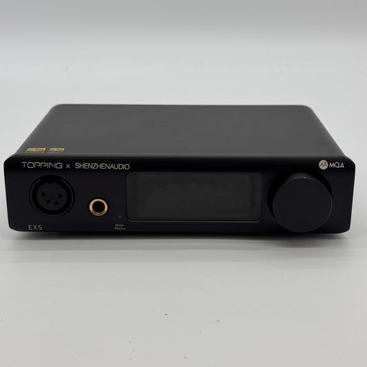 TOPPING EX5 MQA Dual  DAC Bluetooth 5.0 DSD512 HiFi Headphone amp - Black