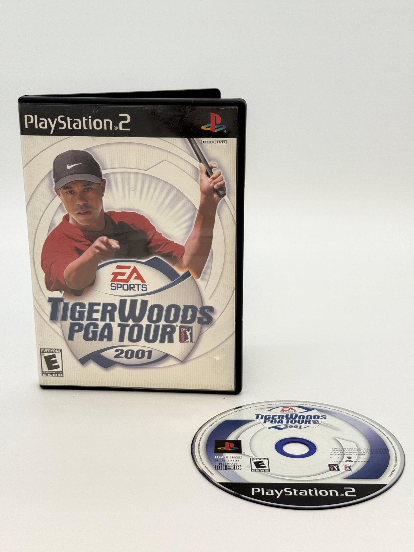 EA Sports Tiger Woods PGA Tour 2001 for Playstation 2 - Used with Box & Manual