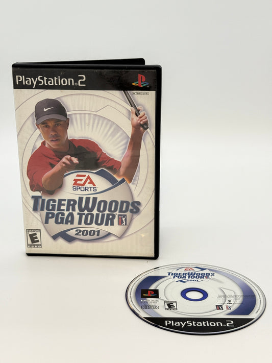 EA Sports Tiger Woods PGA Tour 2001 for Playstation 2 - Used with Box & Manual