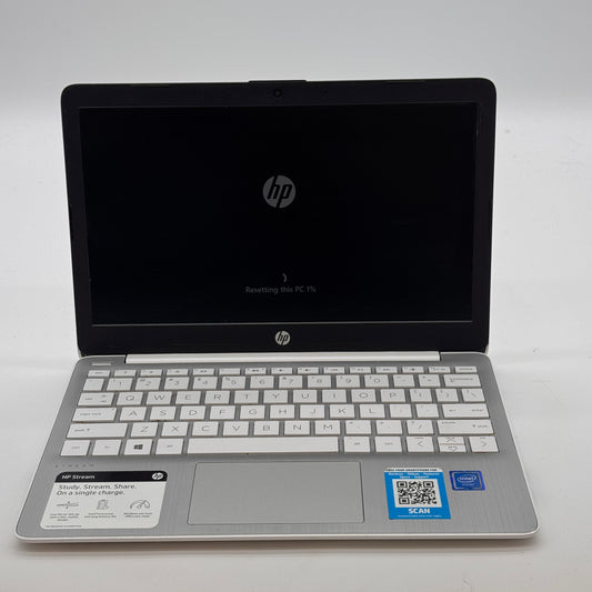 HP Stream Laptop 11-ak0013dx 11 inch Intel Celeron 4GB RAM 64GB Storage White