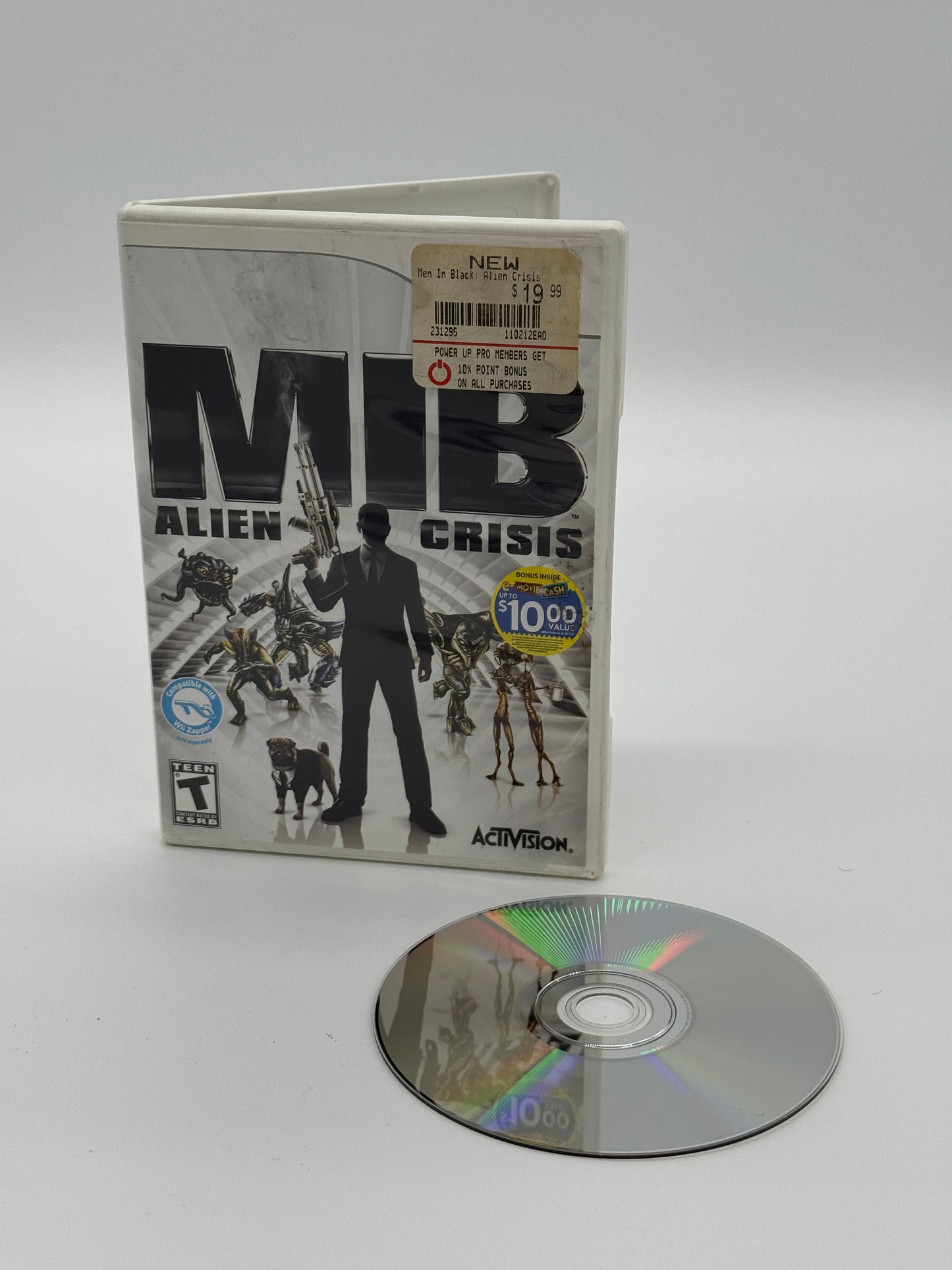 Men In Black: Alien Crisis Game - With Box - Used Wii
