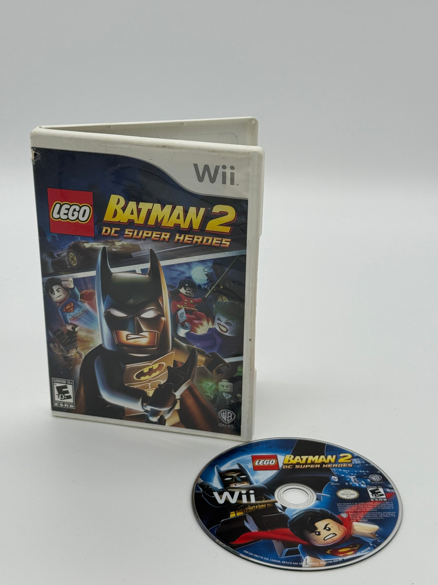 LEGO Batman 2 for Wii - Used With Box - Free Shipping!