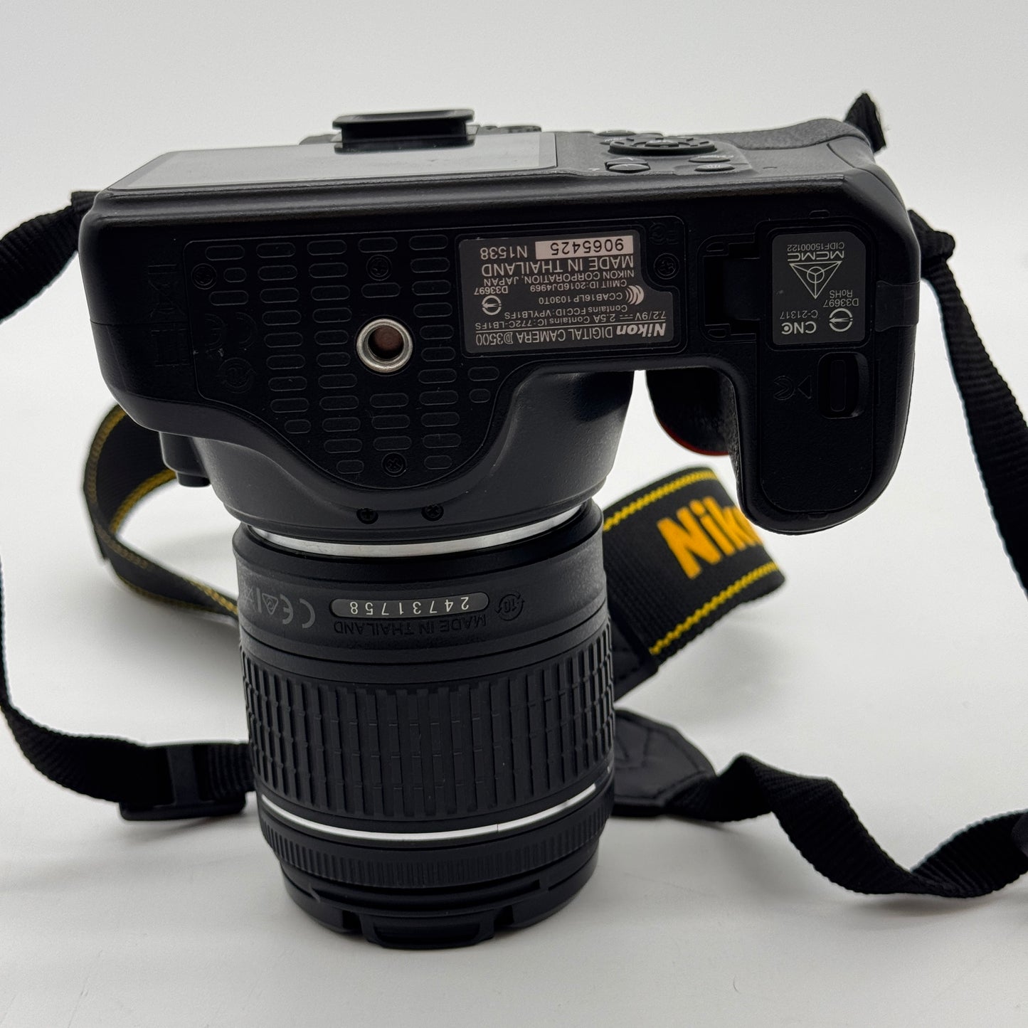 Nikon D3500 24.2MP DSLR Camera with 18-55mm Lens Black
