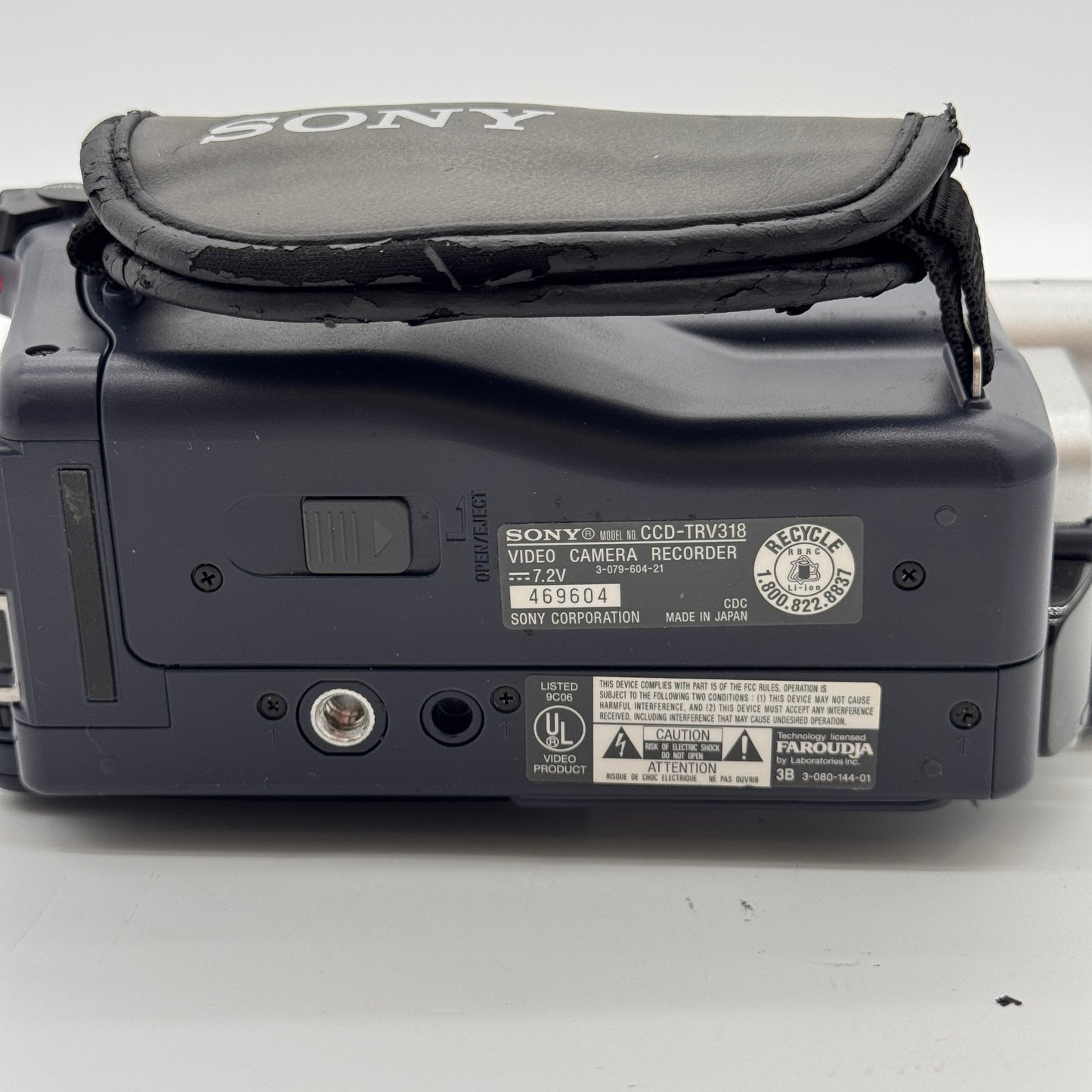 SONY Handycam CCD-TRV318 Video Camera Camcorder Gray