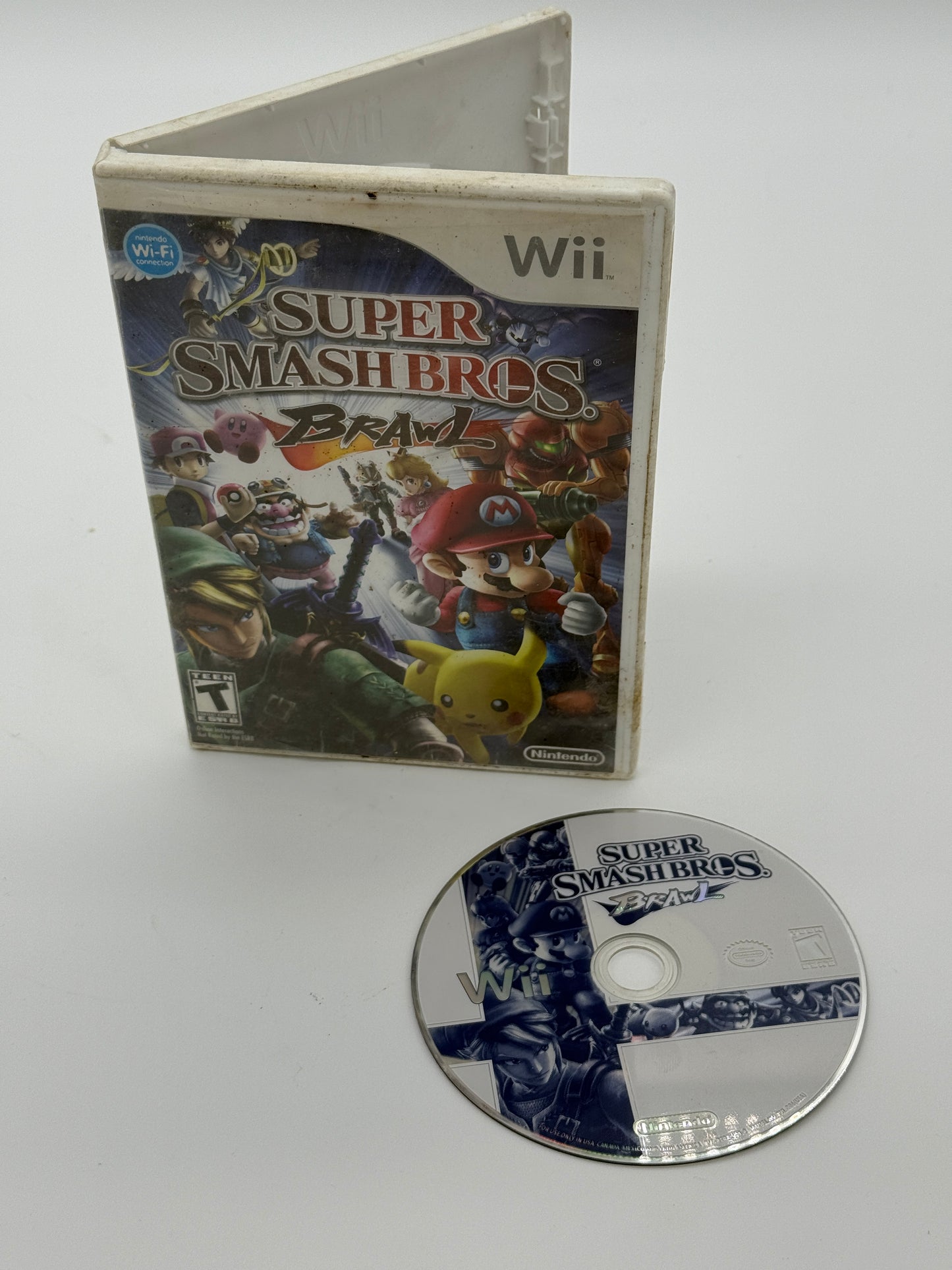 Super Smash Bros. Brawl for Wii - Used with Box - Free Shipping