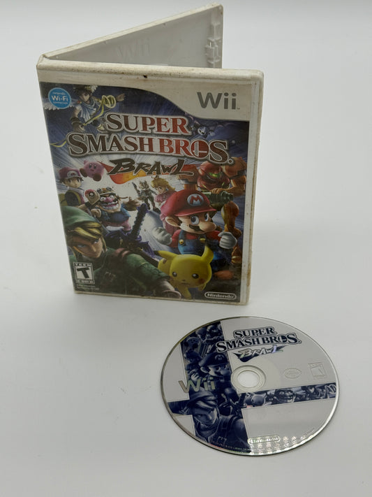 Super Smash Bros. Brawl for Wii - Used with Box - Free Shipping
