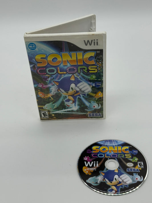 Sonic Colors Video Game for Wii - Used with Box