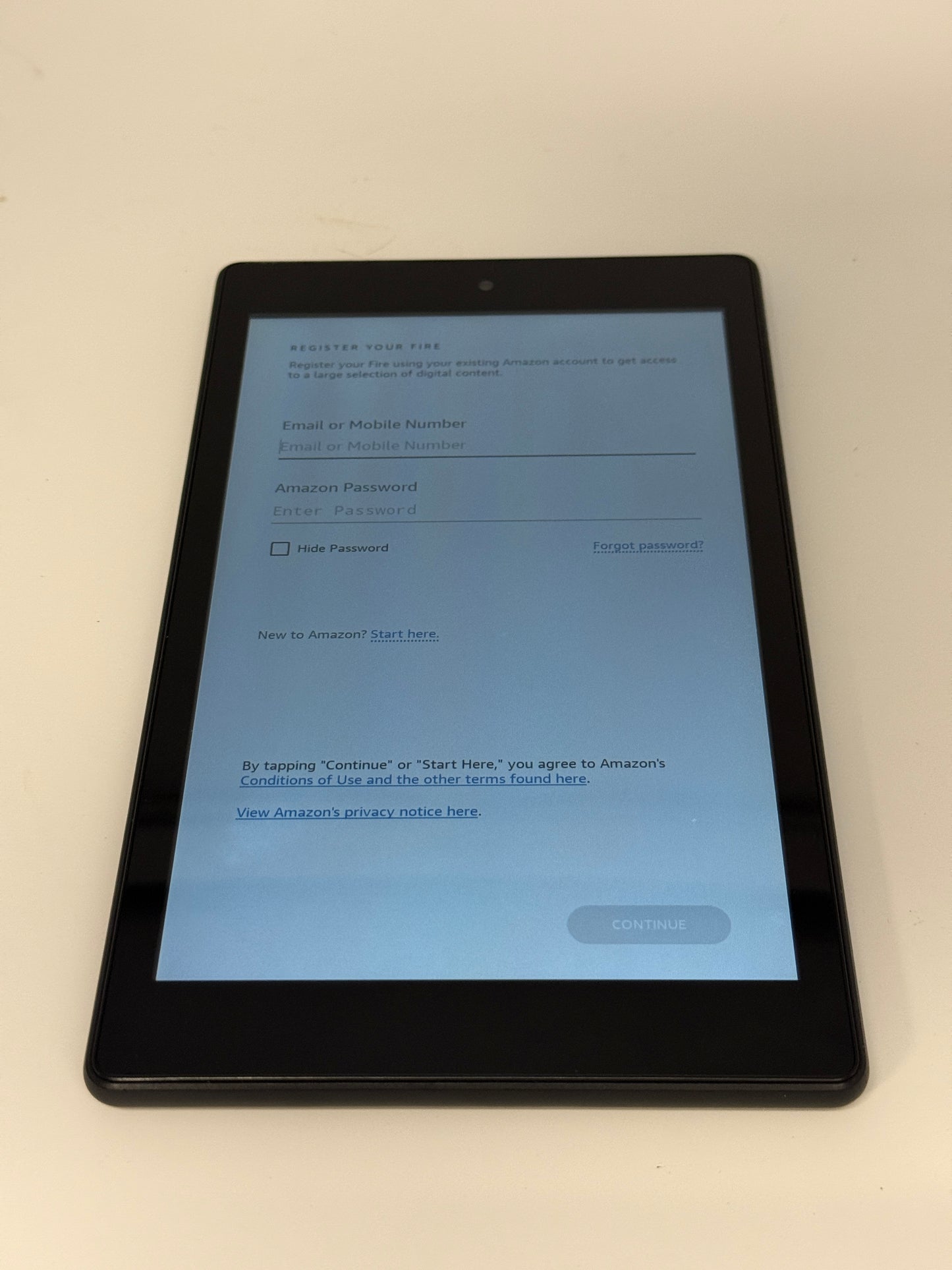 Amazon Fire HD 8 (8th Gen) Tablet - 16GB, WiFi, Unlocked - Excellent Condition