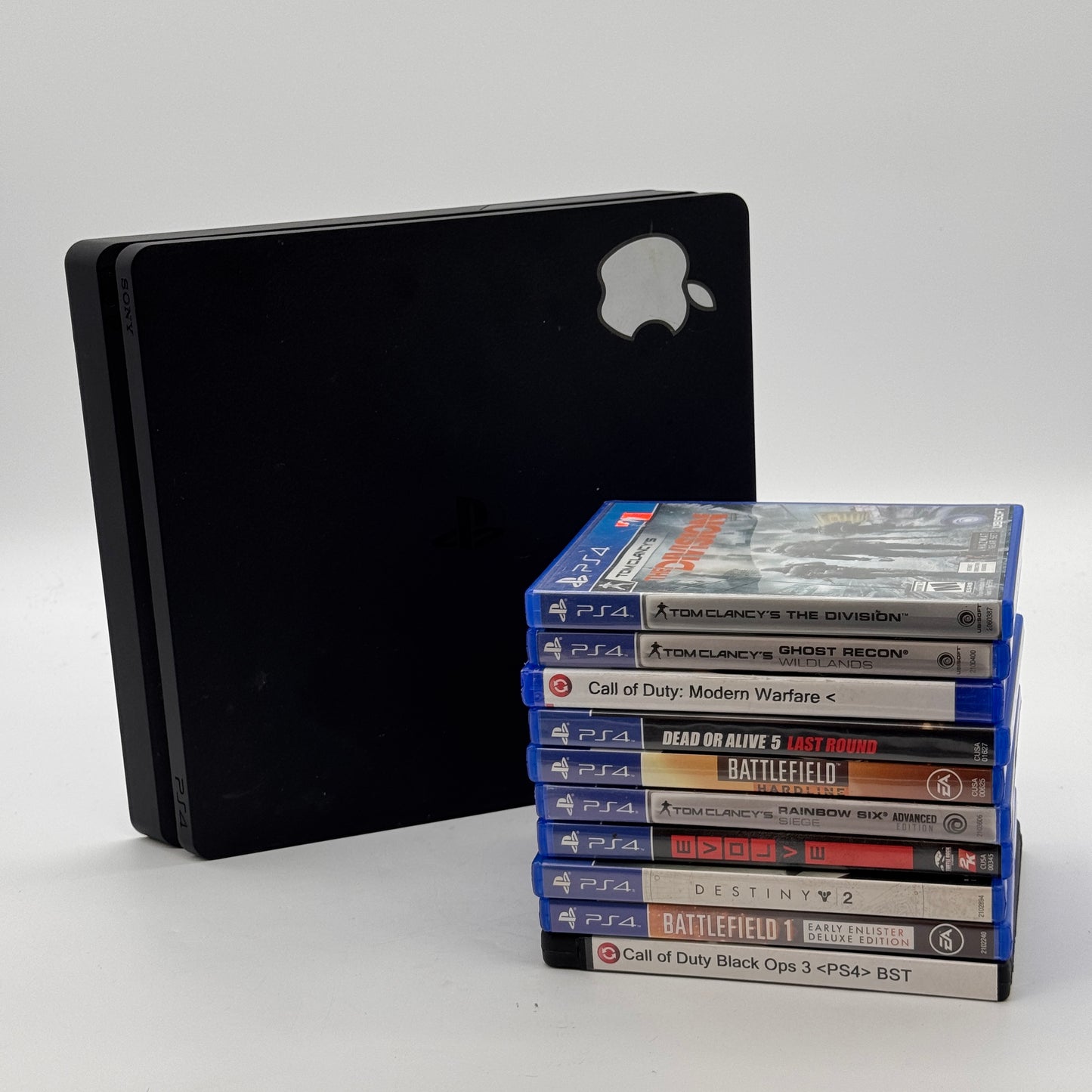 Sony PlayStation 4 Slim CUH-2015A 500GB Black Console W/ 10 PS4 Games