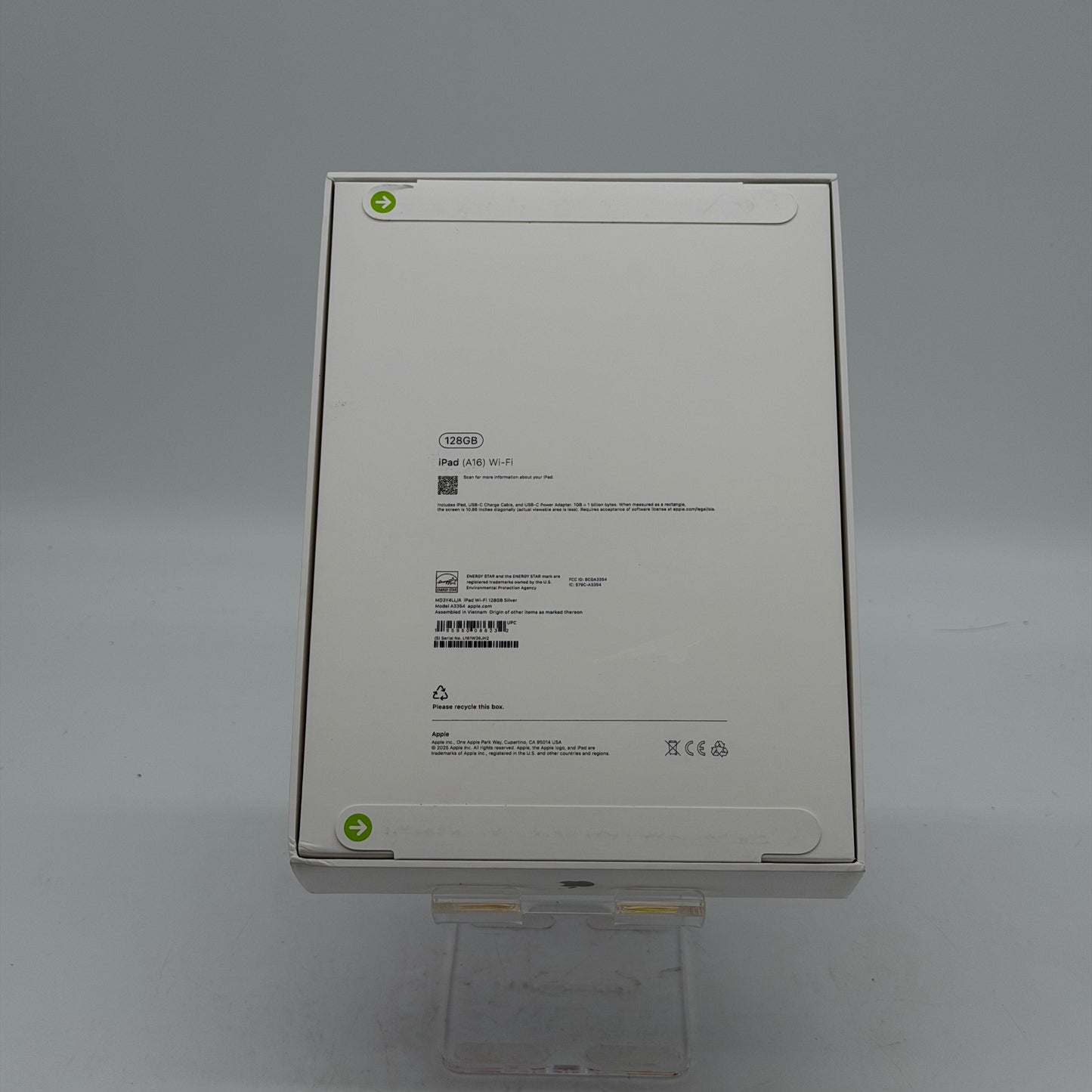 Apple iPad A16 (11th generation) A3354 128 GB, Wi-Fi, 11 in Silver - NEW SEALED.