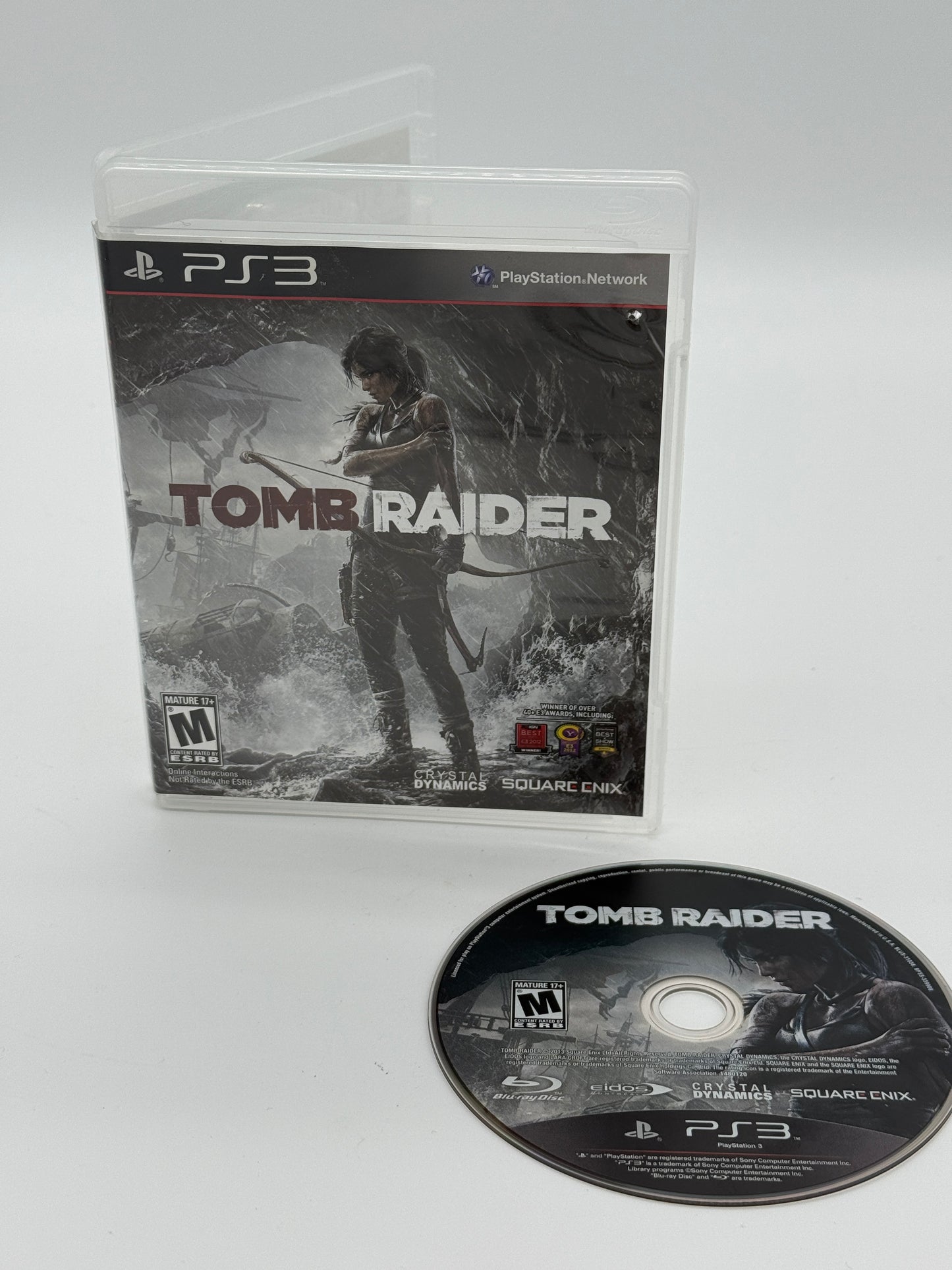Used Tomb Raider Video Game for Playstation 3 with Box