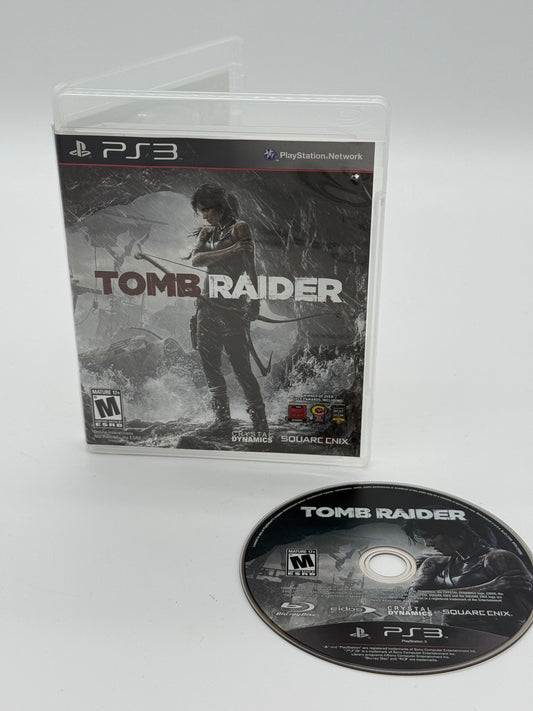 Used Tomb Raider Video Game for Playstation 3 with Box