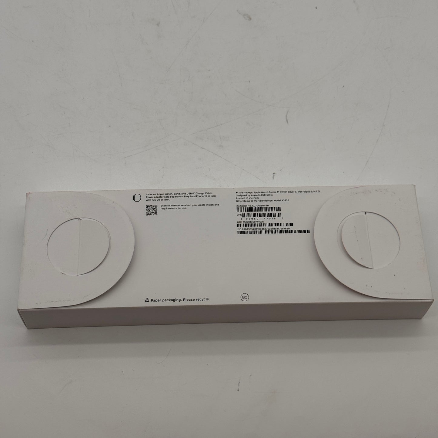Apple Watch Series 11 42mm Cellular A3335