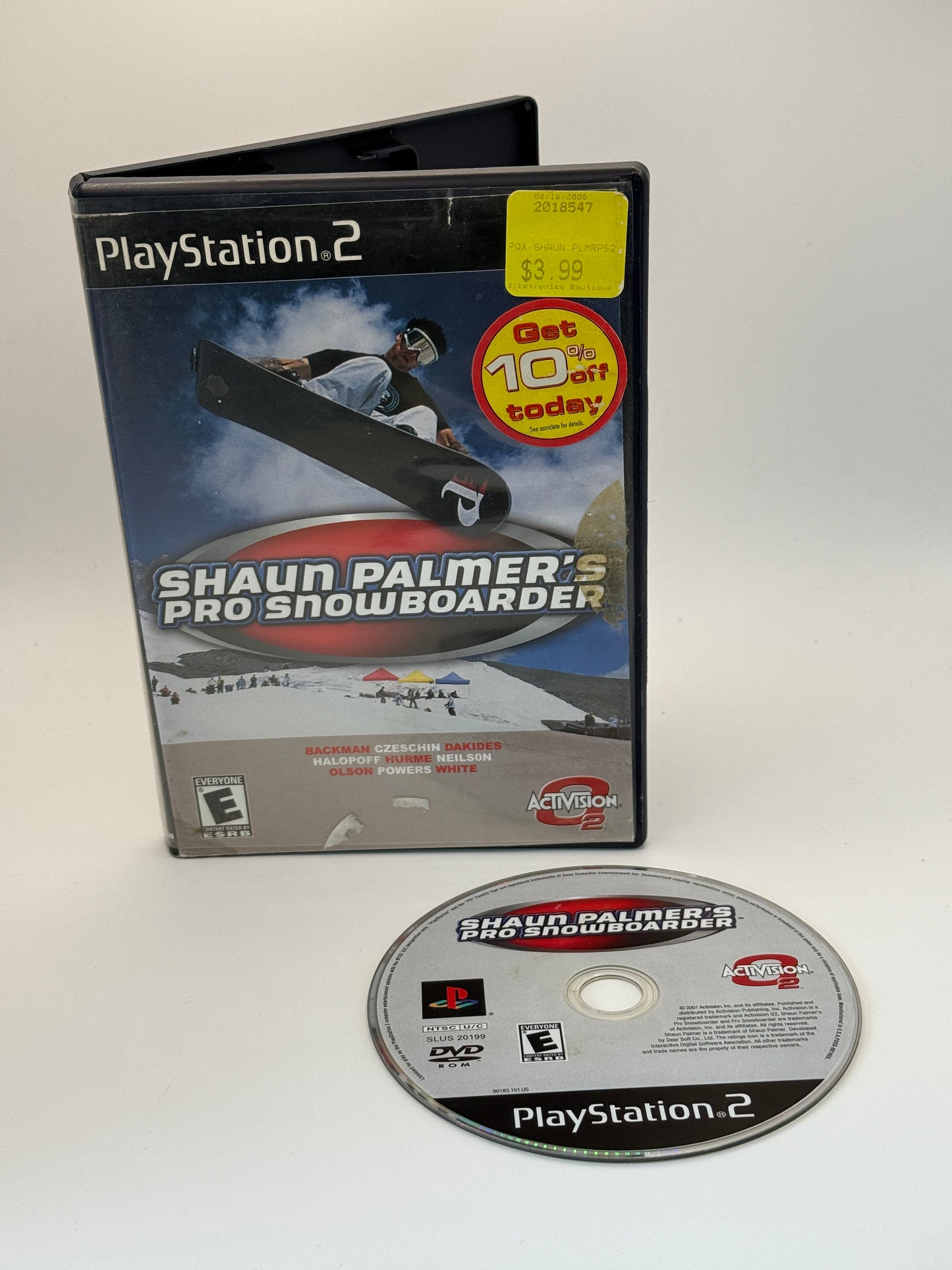 Shaun Palmer's Pro Snowboarder for PlayStation 2 - Complete with Box!