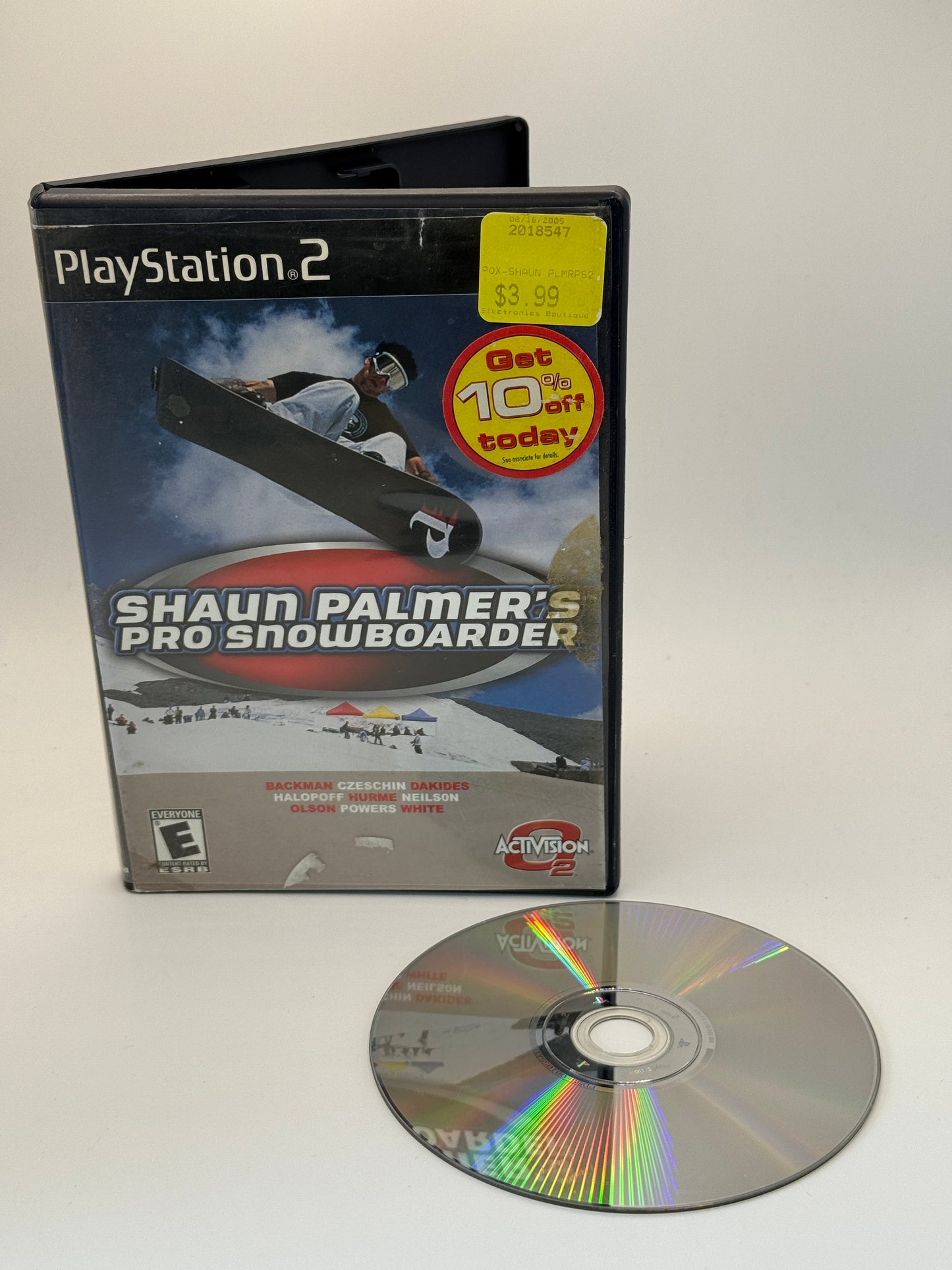 Shaun Palmer's Pro Snowboarder for PlayStation 2 - Complete with Box!