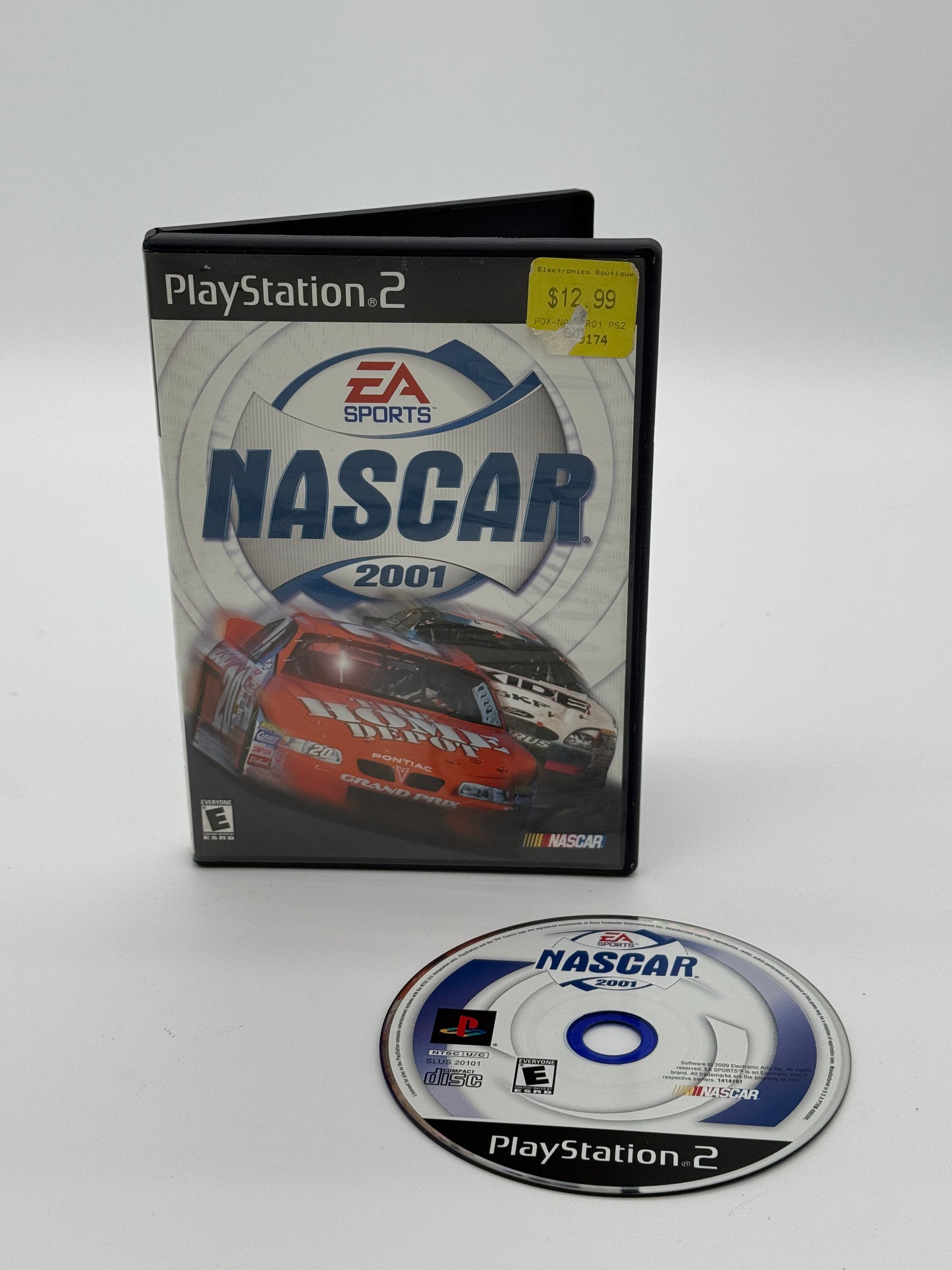 NASCAR 2001 Video Game for Playstation 2 - Complete with Box & Manual