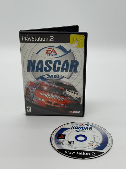 NASCAR 2001 Video Game for Playstation 2 - Complete with Box & Manual