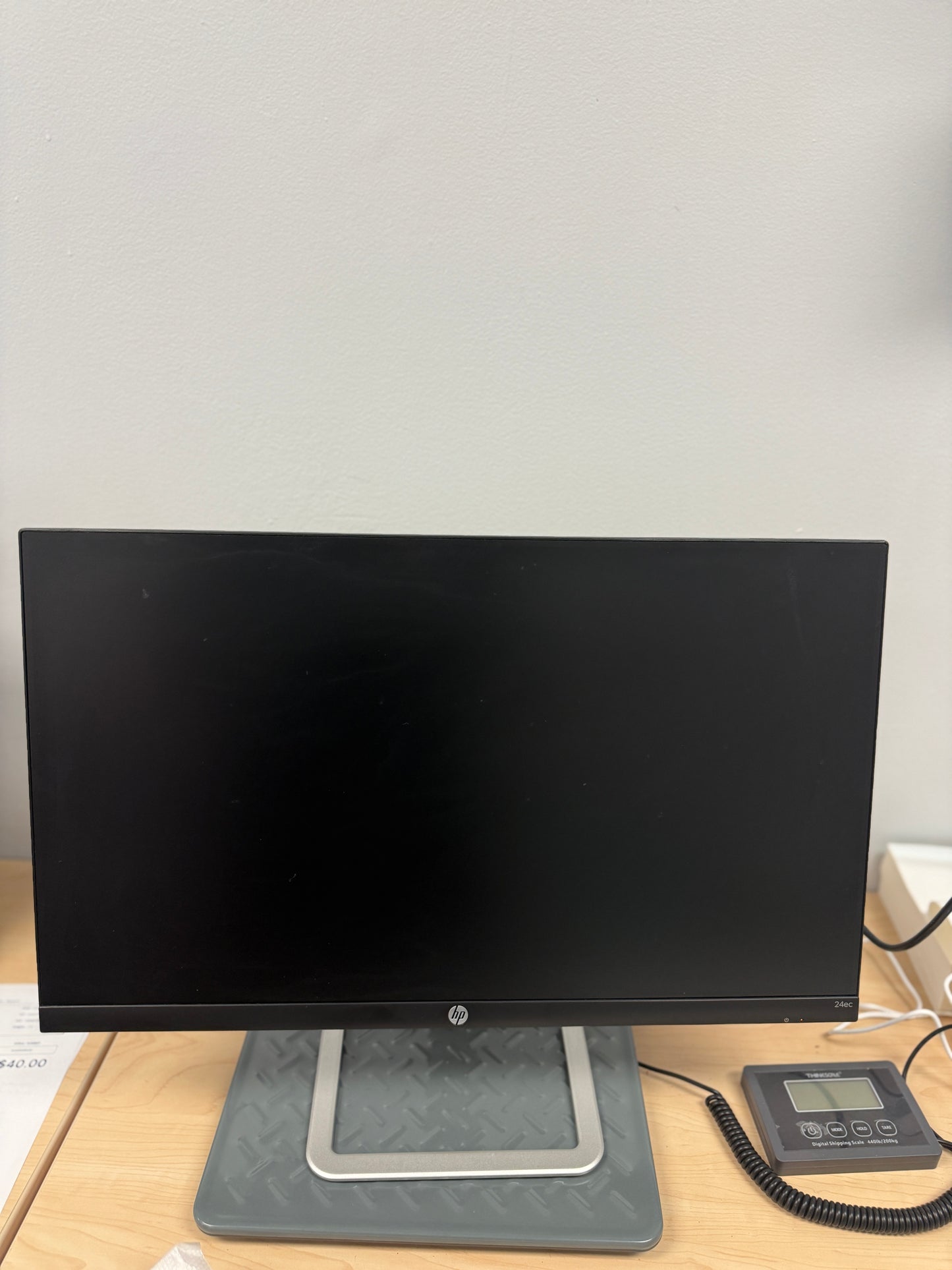 HP 24EC 23.8" IPS Full HD Monitor - Black - Used With Box