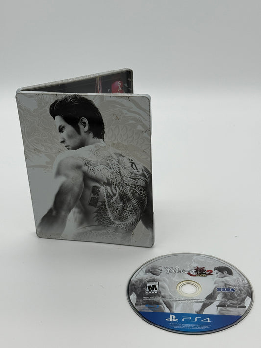 Playstation 4 Yakuza Kiwami 2 [Steelbook Edition] - Used with Box