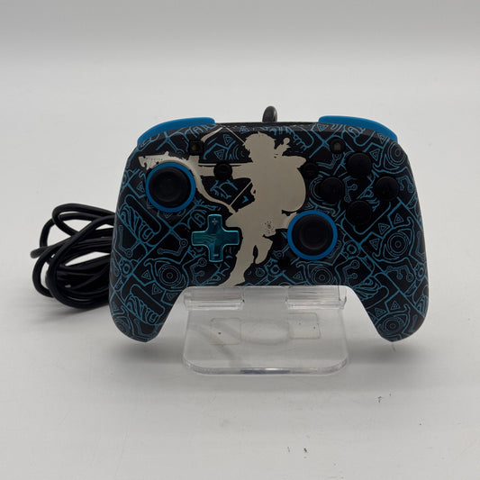 PDP Switch Rematch Glow Zelda Deluxe Controller - Multi-Colored Used