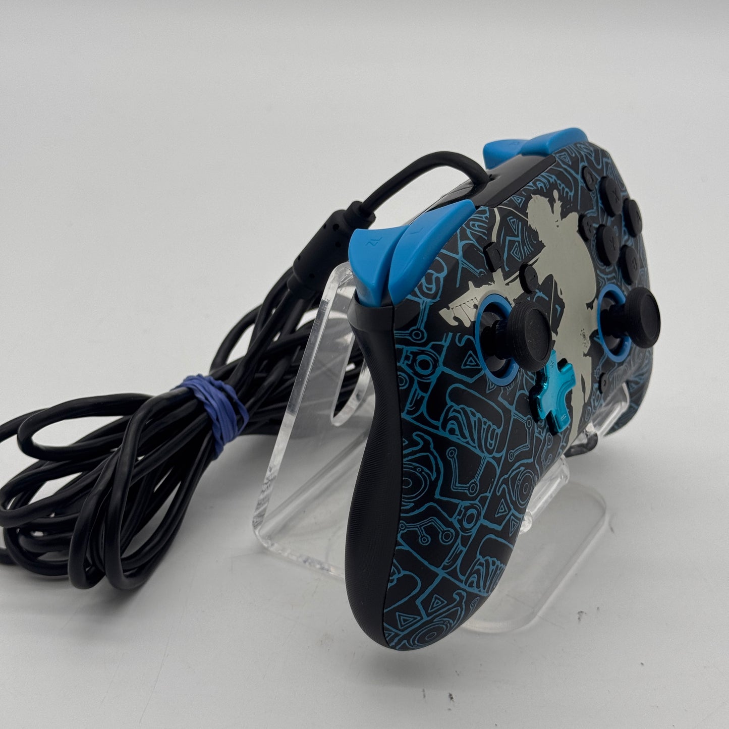 PDP Switch Rematch Glow Zelda Deluxe Controller - Multi-Colored Used