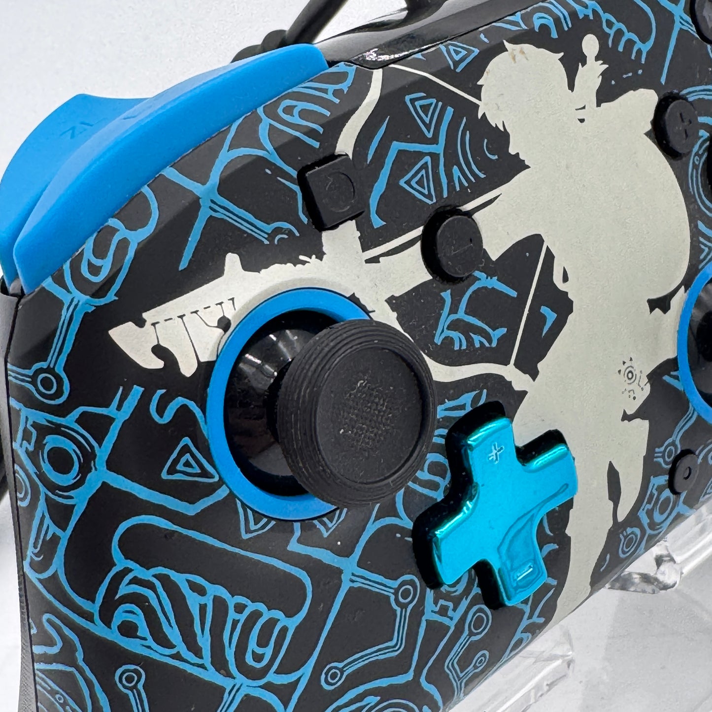 PDP Switch Rematch Glow Zelda Deluxe Controller - Multi-Colored Used