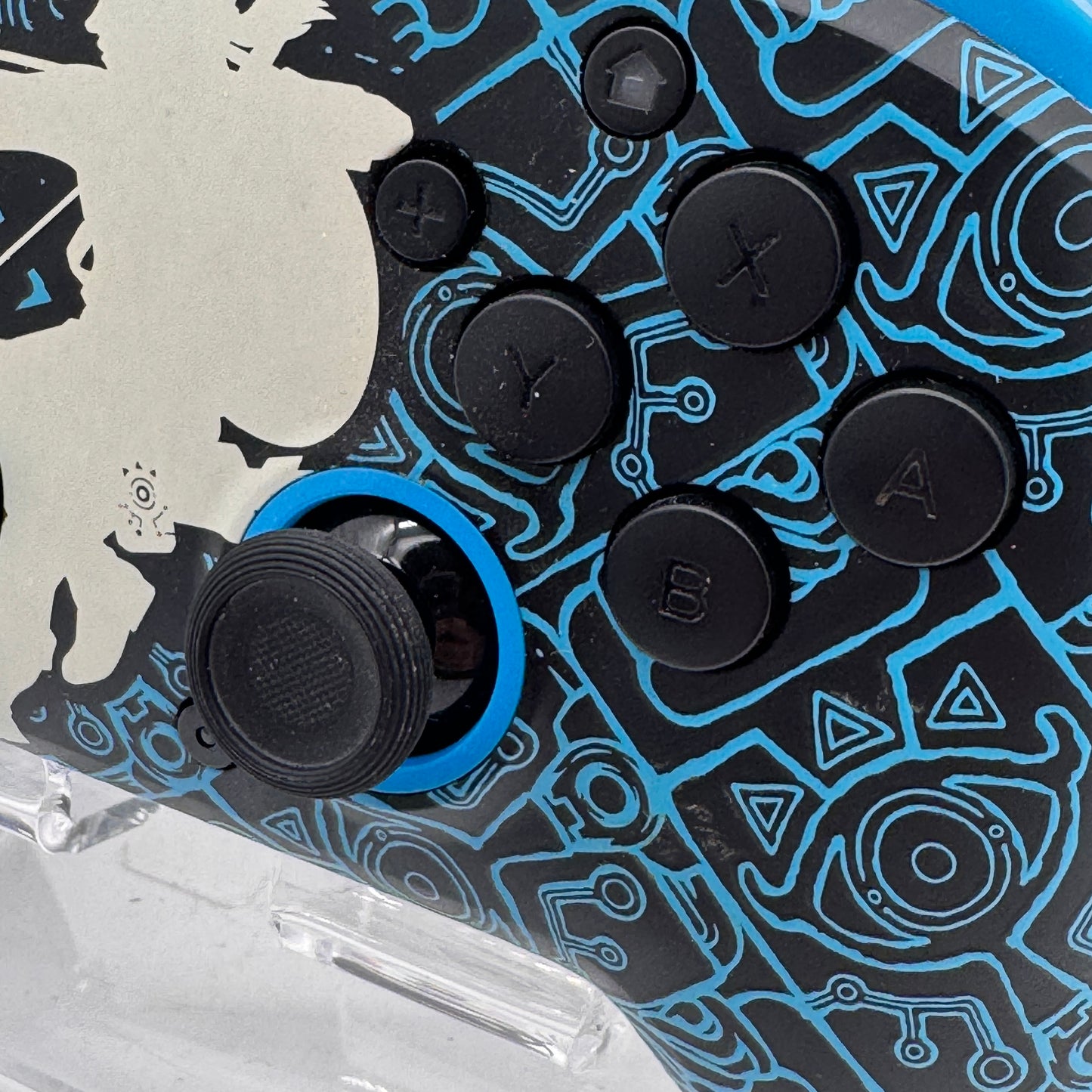 PDP Switch Rematch Glow Zelda Deluxe Controller - Multi-Colored Used