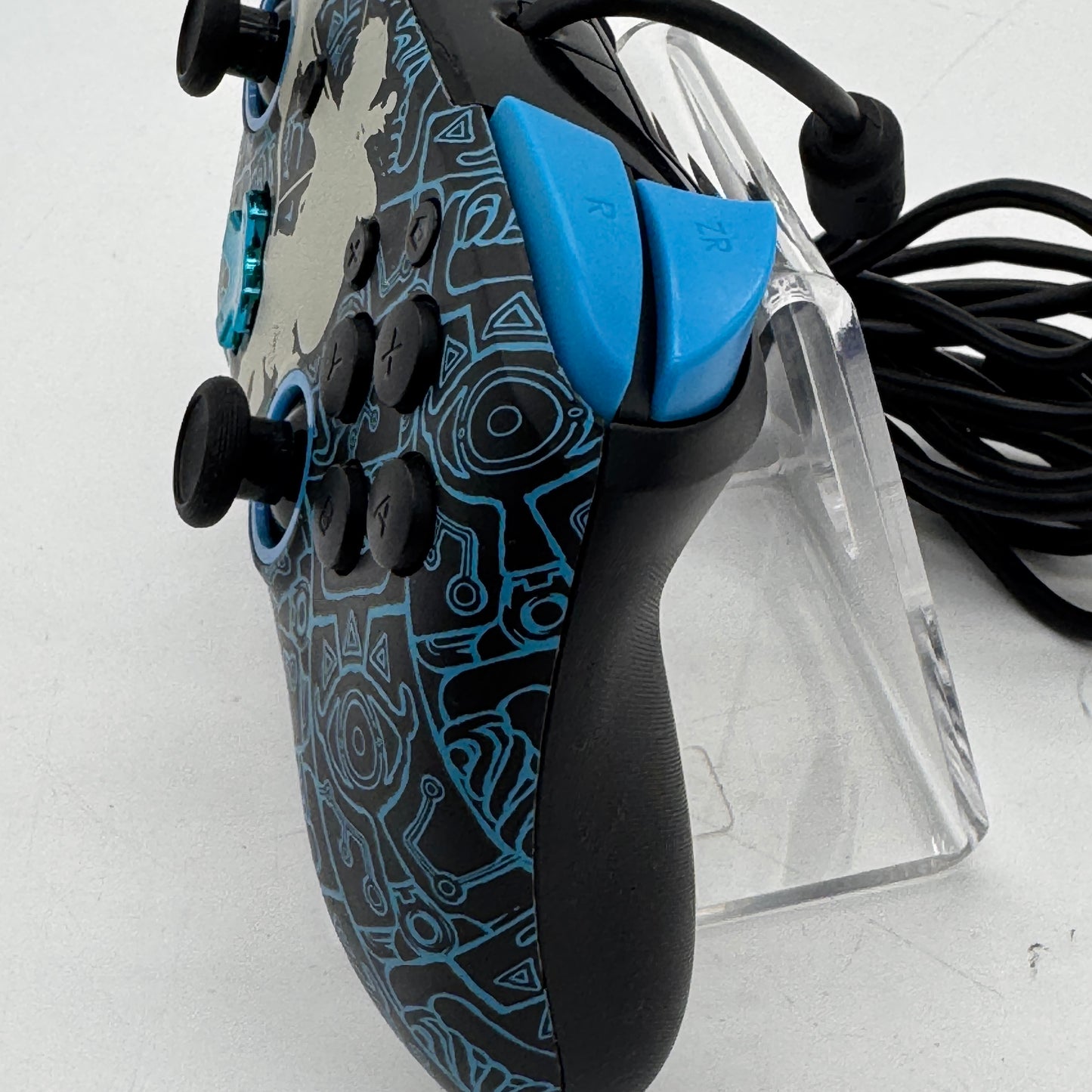 PDP Switch Rematch Glow Zelda Deluxe Controller - Multi-Colored Used