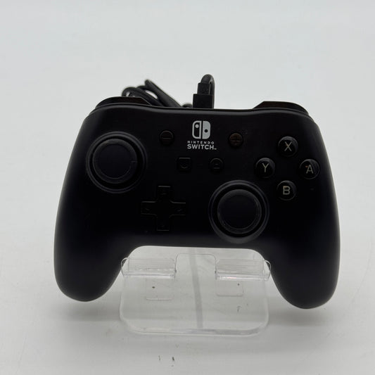 Black Nintendo Switch PowerA Enhanced Wired Controller