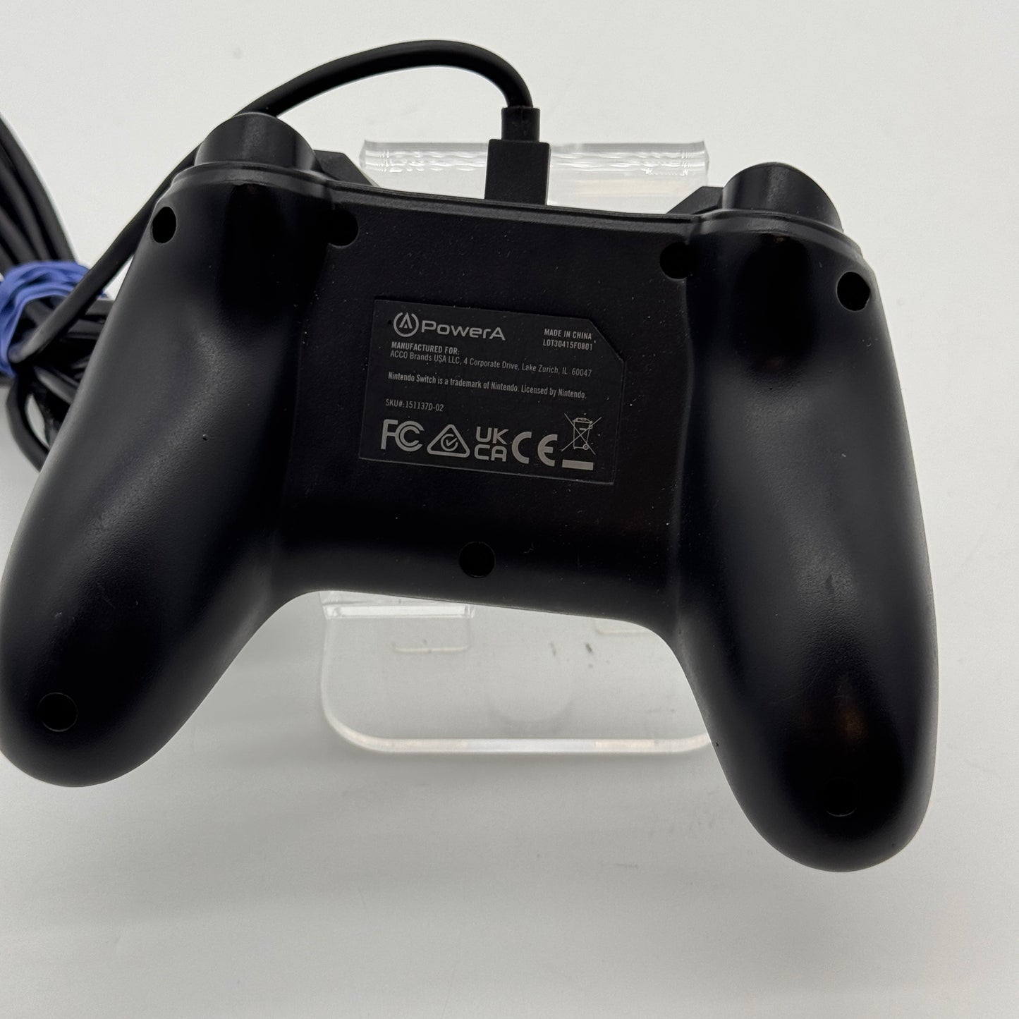 Black Nintendo Switch PowerA Enhanced Wired Controller