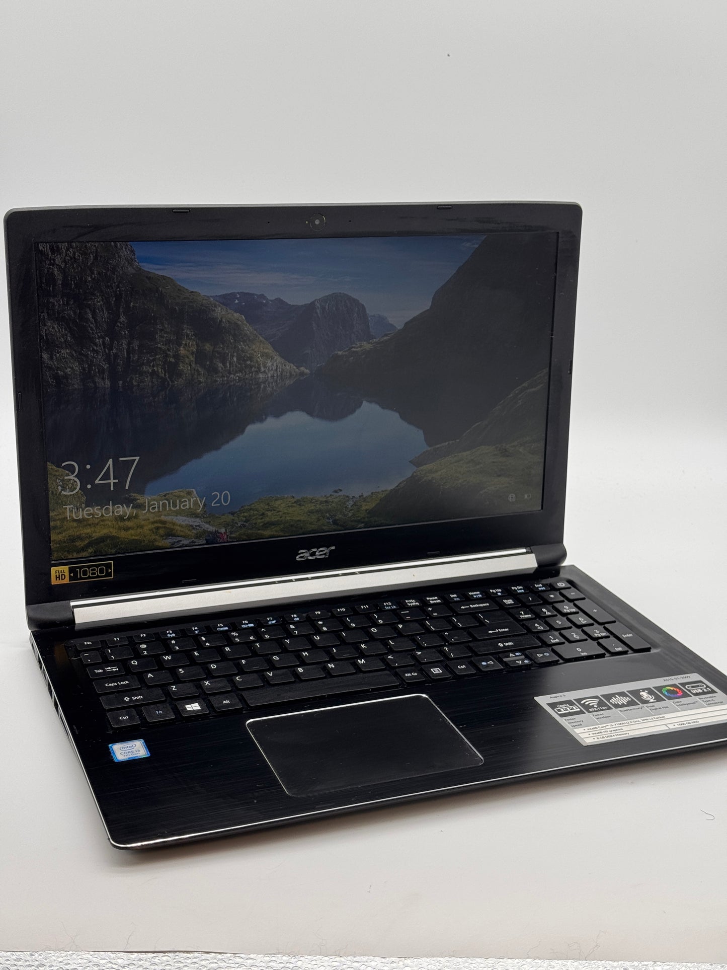 Acer Aspire 5 N17C4 15-inch Core i3 8GB RAM 1TB Black Laptop - Used