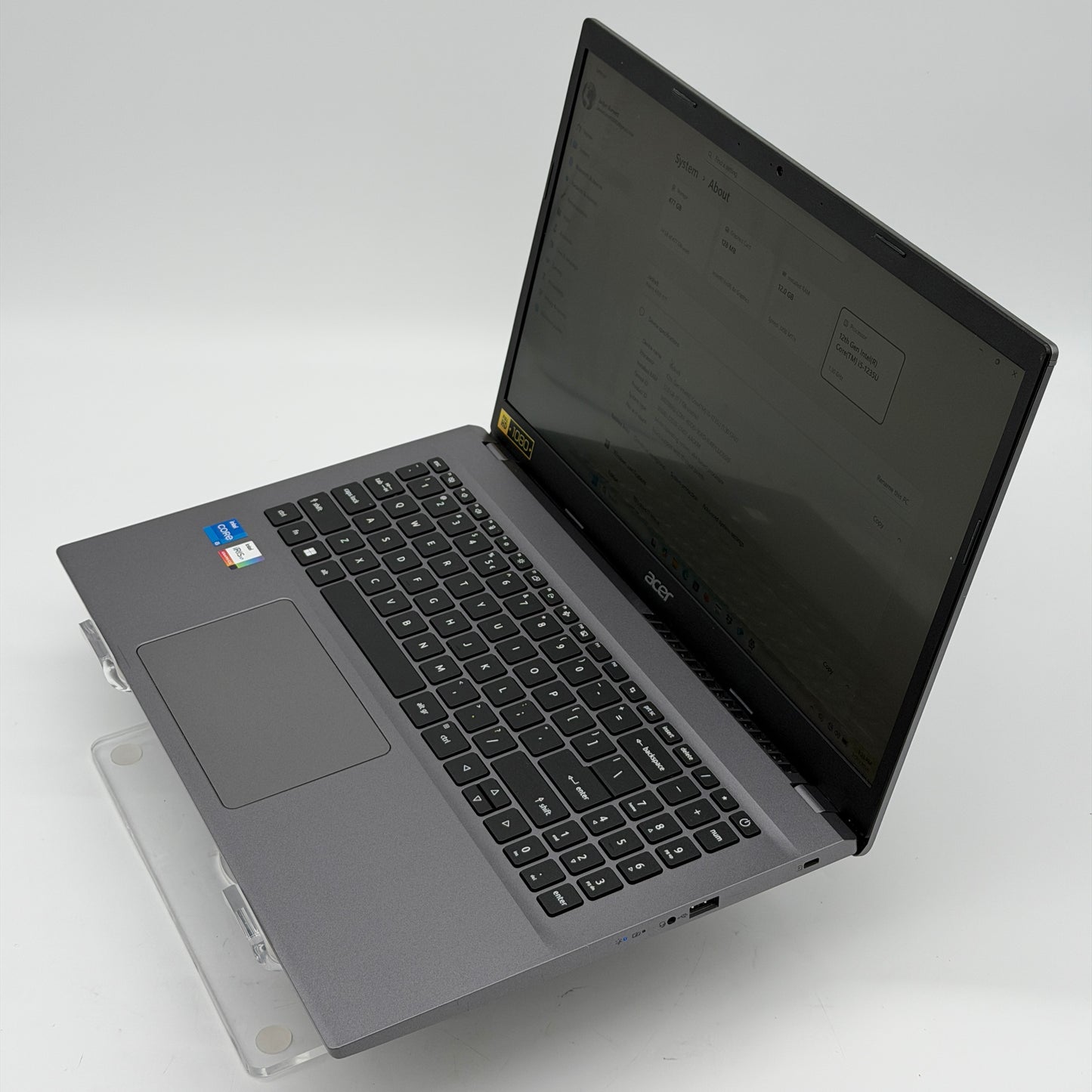 Acer Aspire 5 15 N22C6 15" i5 12GB RAM 500GB SSD Silver Laptop