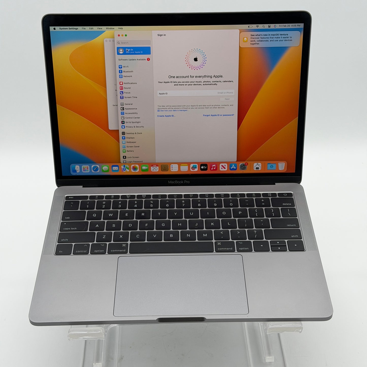 Apple MacBook Pro 13 Mid-2017 A1708 Core i5-7360U 8GB RAM 256GB SSD 3 cycles!