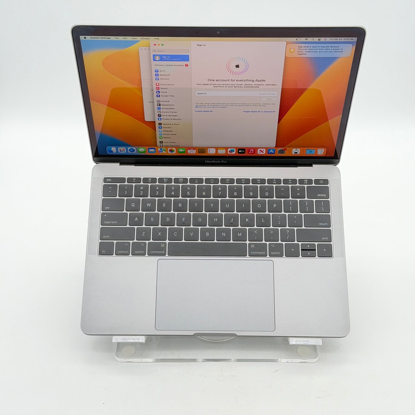 Apple MacBook Pro 13 Mid-2017 A1708 Core i5-7360U 8GB RAM 256GB SSD 3 cycles!