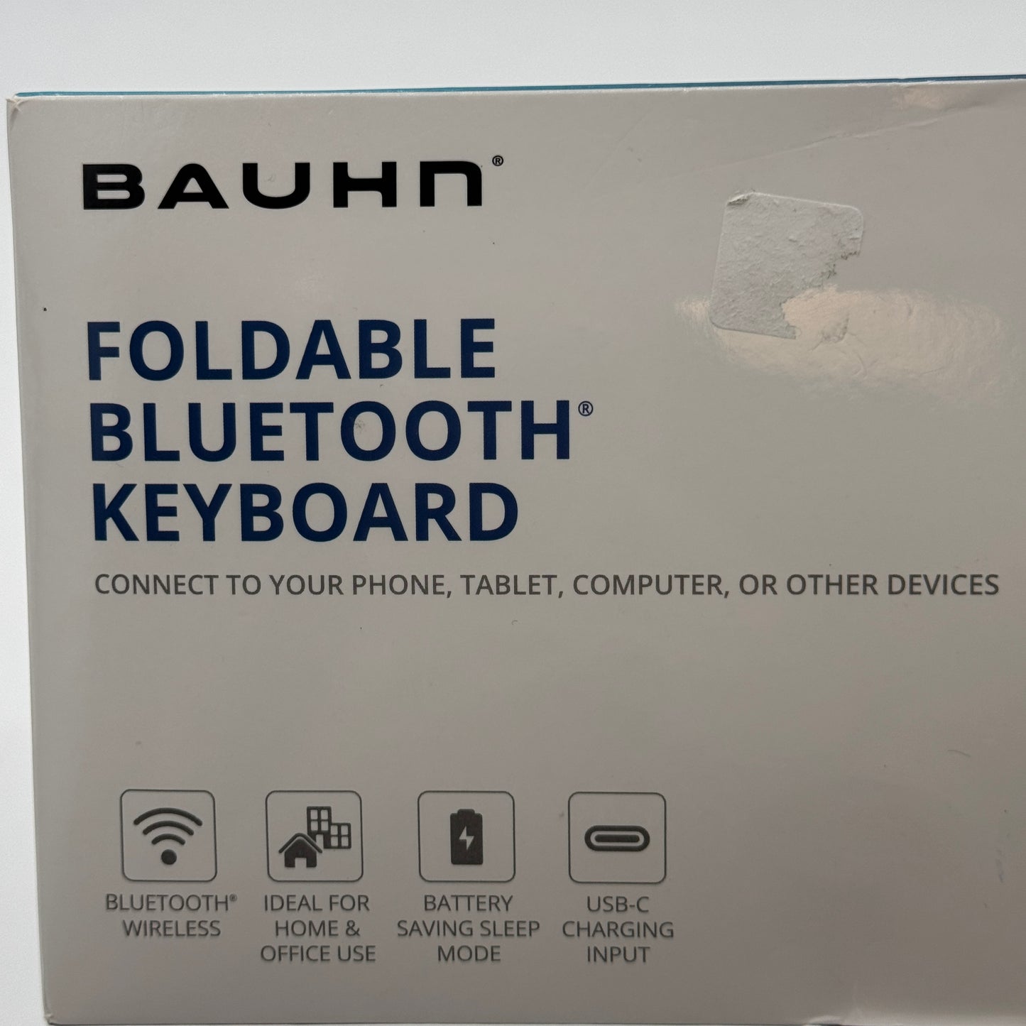 Bauhn Foldable Bluetooth Keyboard - Gray - New Open Box