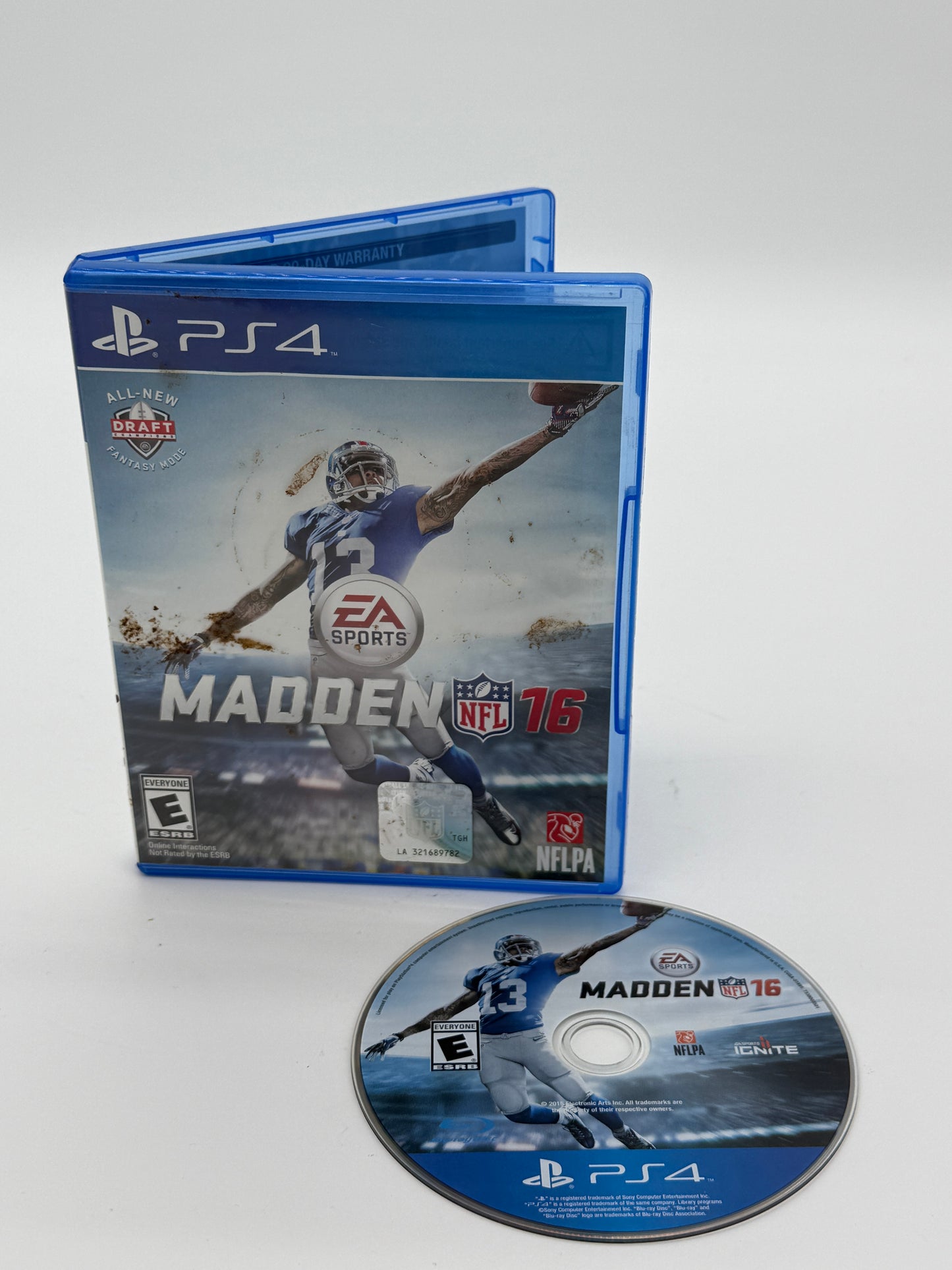Playstation 4 - Madden NFL 16 (Used, Complete with Box)