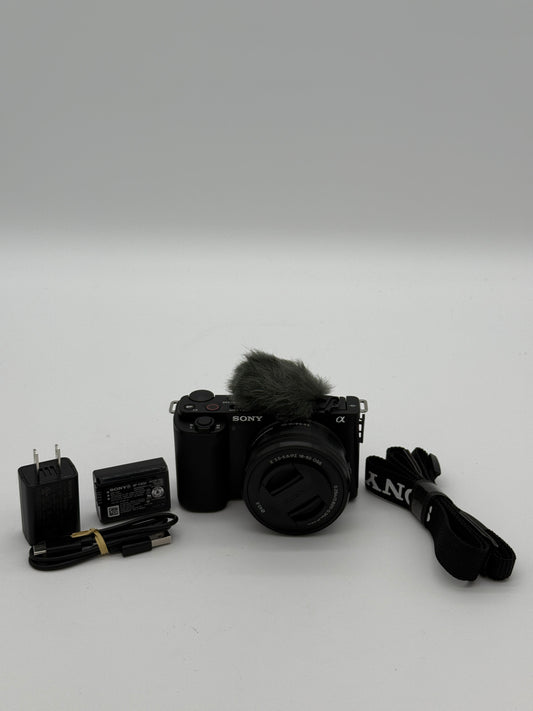 Sony ZV-E10 Digital Camera - Black - New Open Box