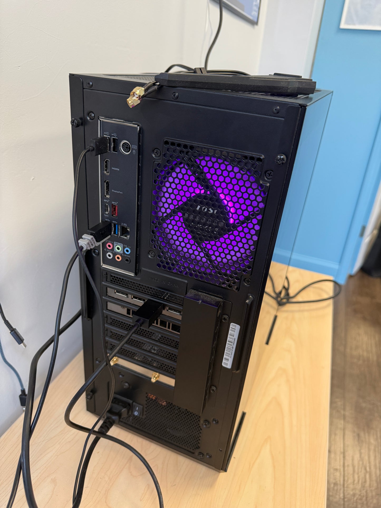 Desktop PC with GeForce RTX 2070 Super, 1TB SSD, 1TB HD 16GB RAM - Black