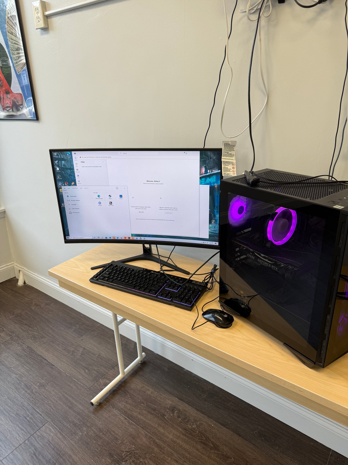 Desktop PC with GeForce RTX 2070 Super, 1TB SSD, 1TB HD 16GB RAM - Black