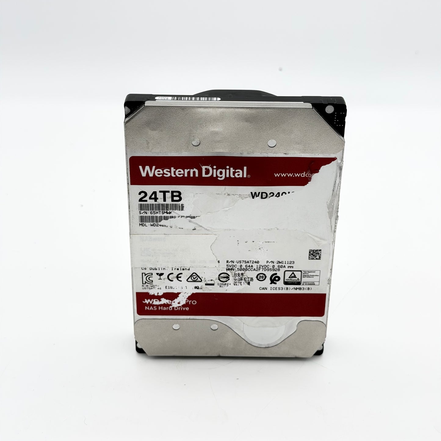 Western Digital WD Red Pro NAS SATA HDD Internal Hard Drive HDD 24TB-WD240KFGX