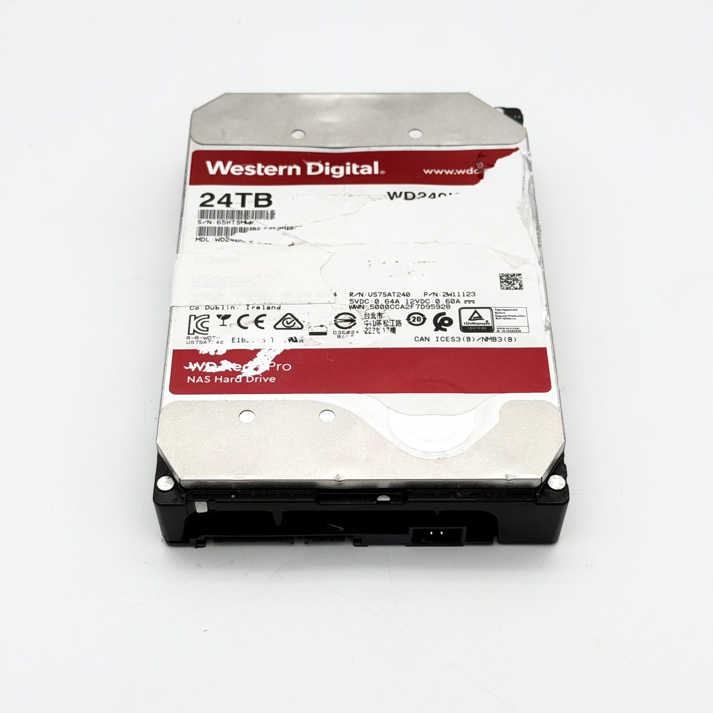 Western Digital WD Red Pro NAS SATA HDD Internal Hard Drive HDD 24TB-WD240KFGX