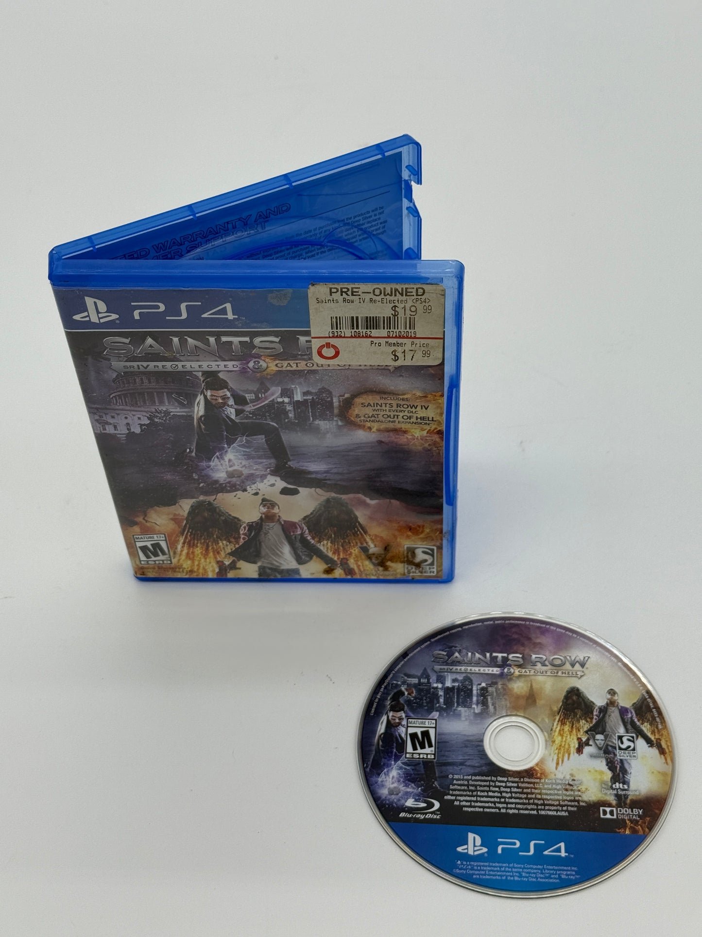 Playstation 4 - Payday 2 The Big Score - Used with Box