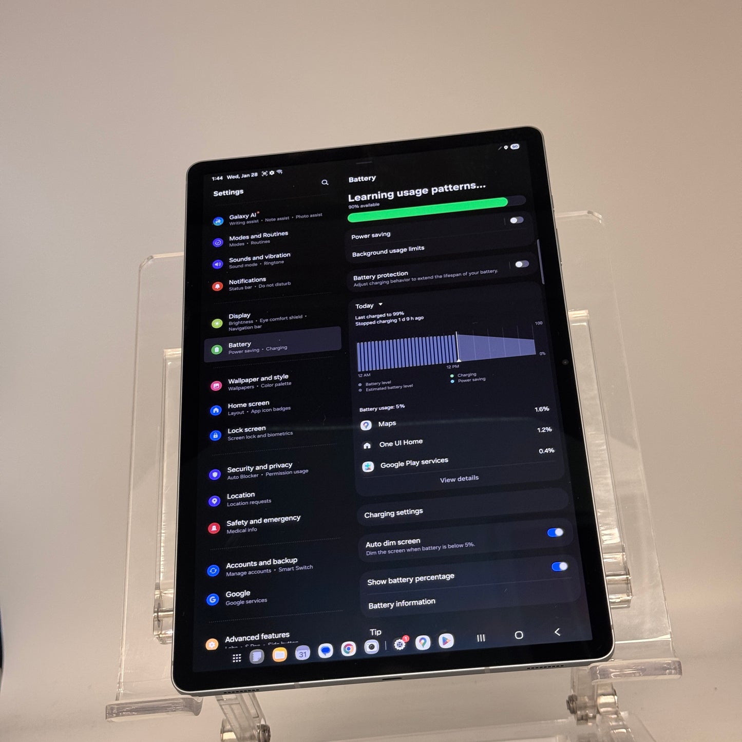 Samsung Galaxy Tab S10+ 256 GB Wi-Fi 12.4 Moonstone Gray