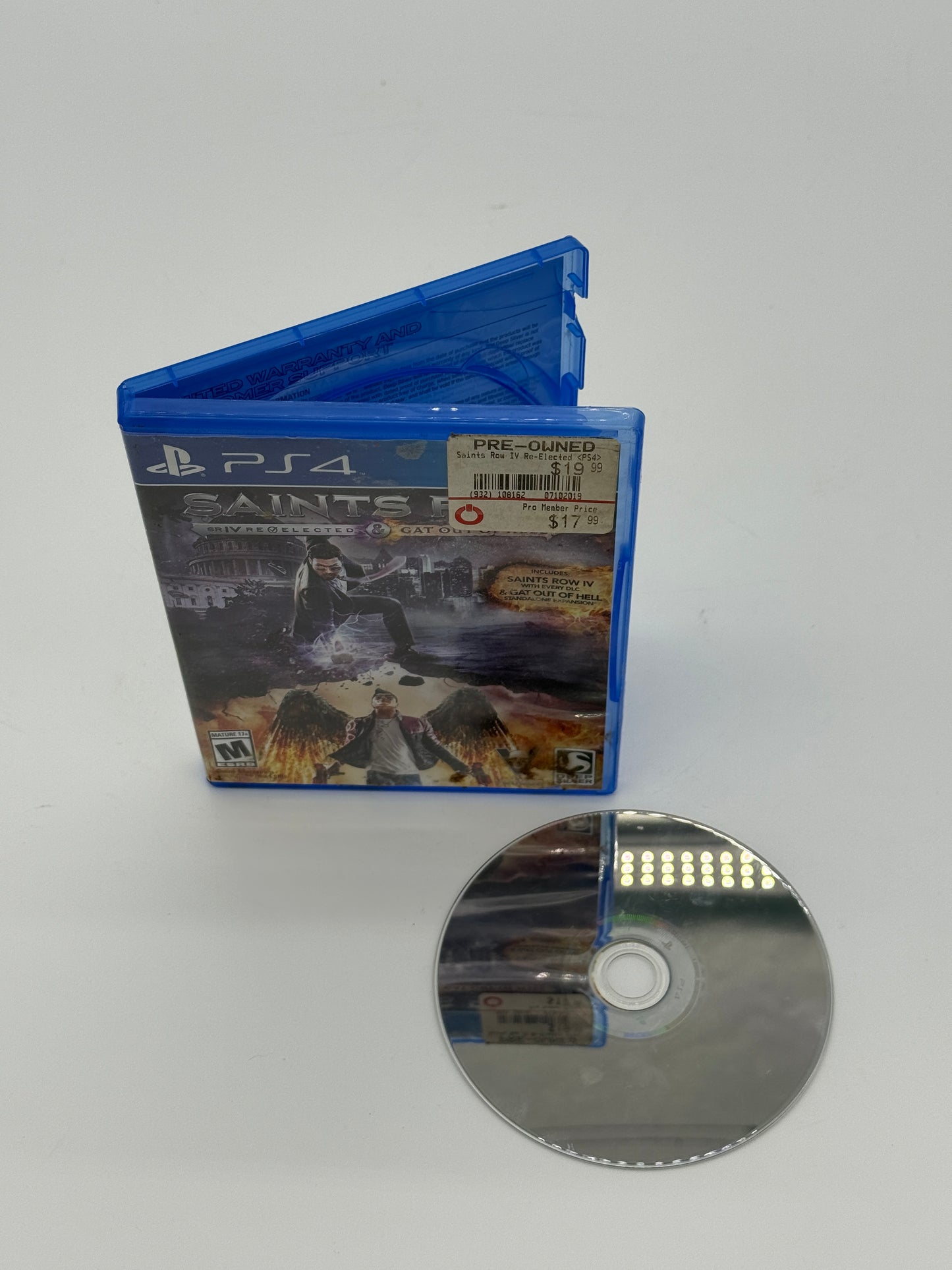 Playstation 4 Saints Row IV: Re-Elected & Gat Out of Hell - Used with Box