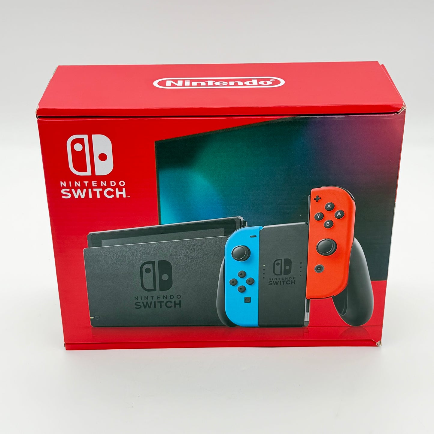 Brand New Nintendo Switch V2 Game Console 32GB  - Black with OEM Blue/Red Joycon