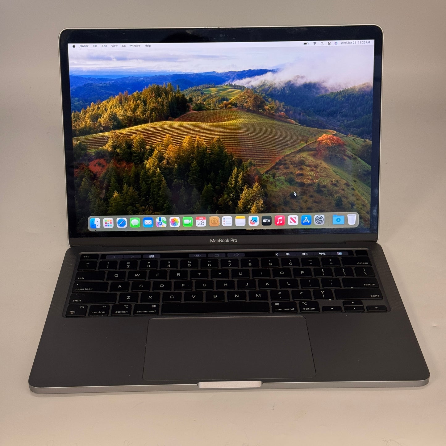 Apple MacBook Pro 13 in 2020 Space Gray/Apple M1 3.2 GHz, 256 GB 8 GB 8-Core