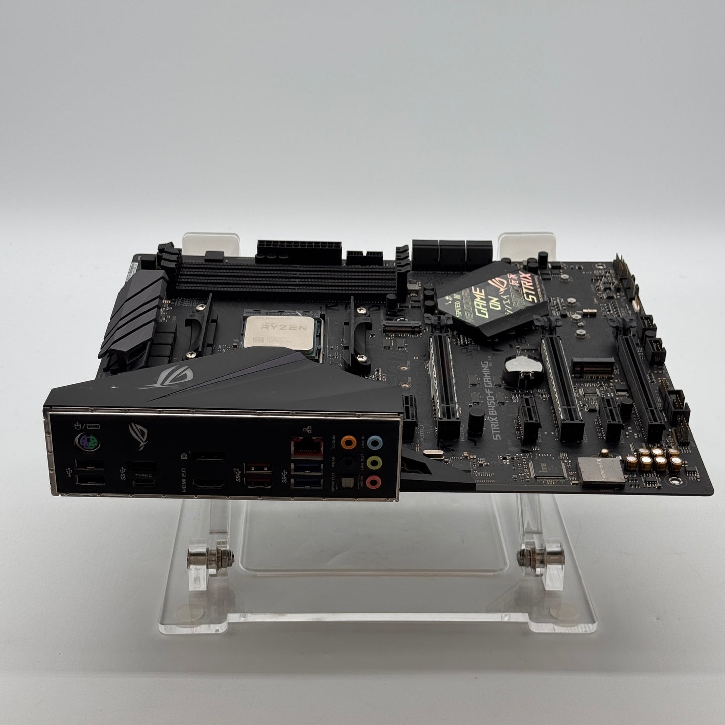 ASUS ROG STRIX B450-F GAMING AM4 AMD Motherboard W/ AMD Ryzen 7 2700x 4.3GHz 8 Core 16 Thread AM4 Processor